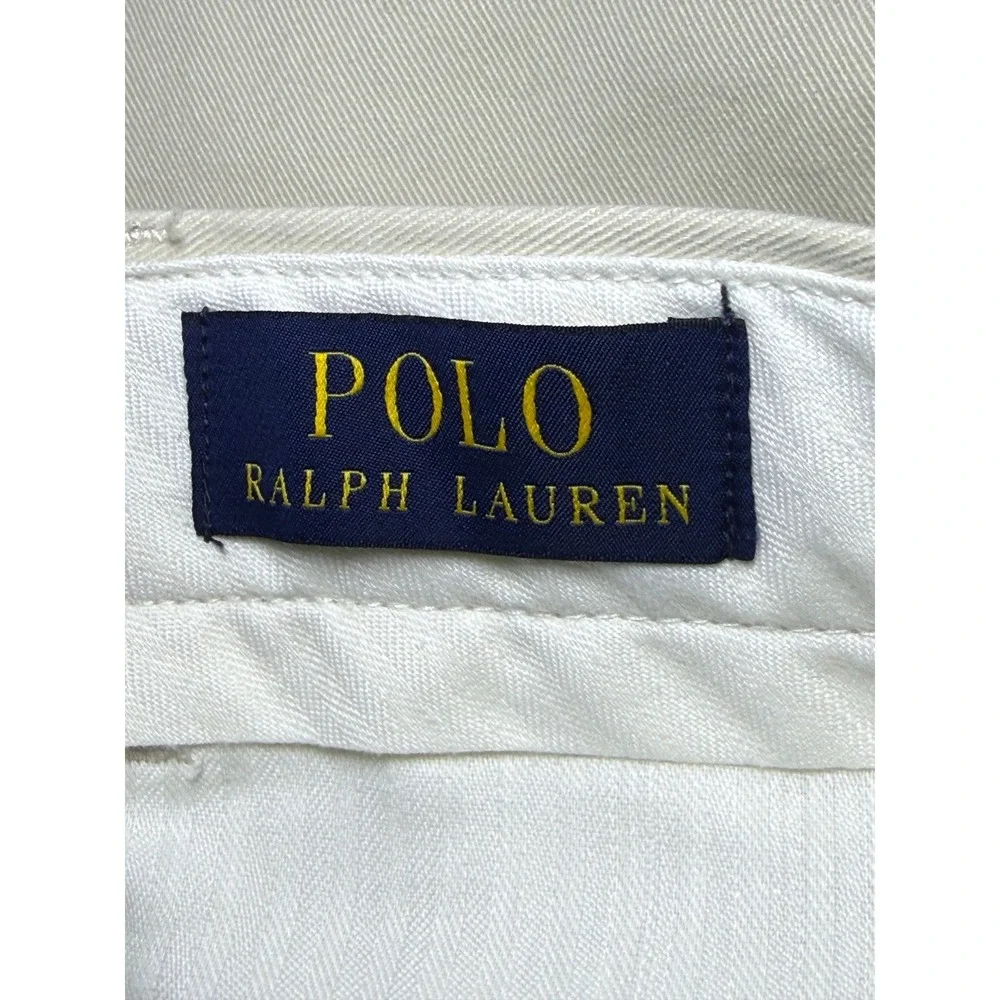 Polo Ralph Lauren Chino Pants Men's 36x30 Ivory Classic Straight Leg